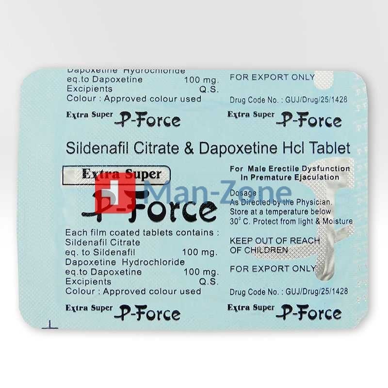 Extra Super P-Force 200 mg Extra Super P-Force 200 mg tabletky na erekciu